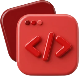 Fen&ecirc;tre de navigateur portant des chevrons de code